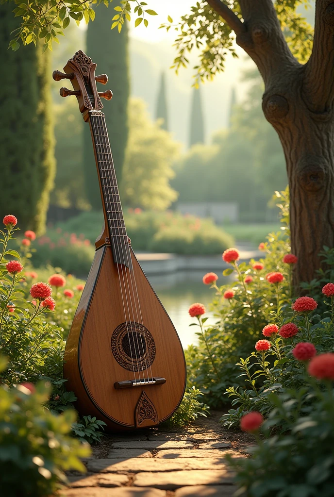 Baglama, garden