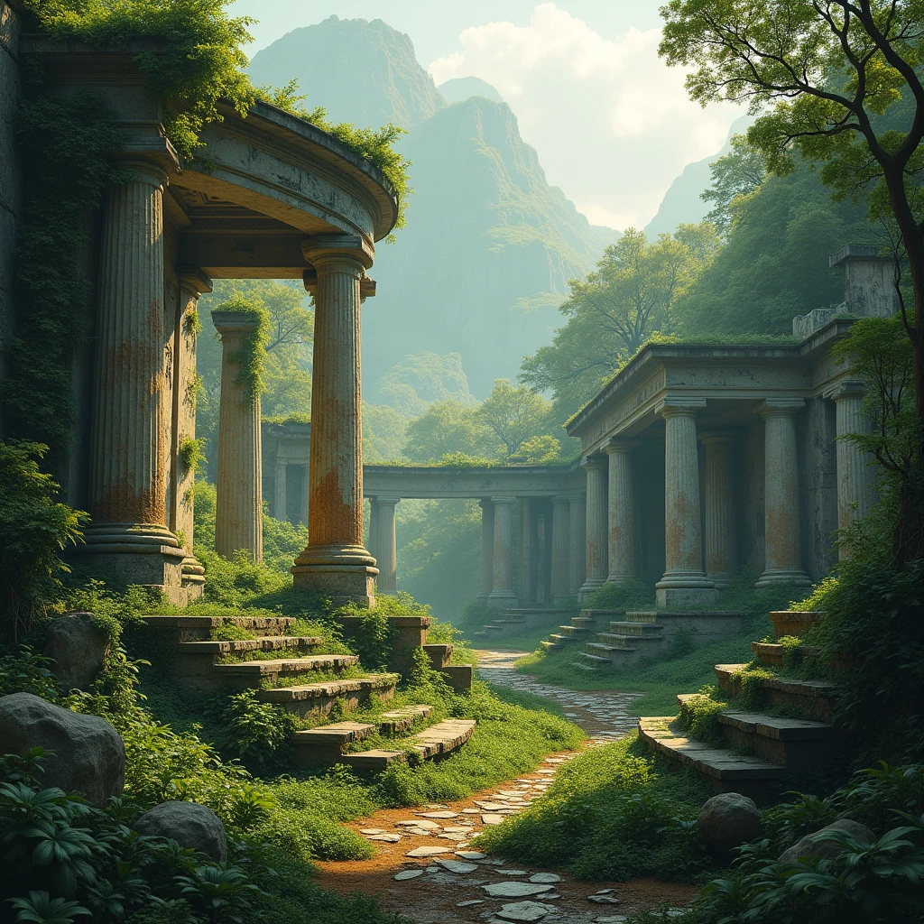 Ruins of a world gone by.
