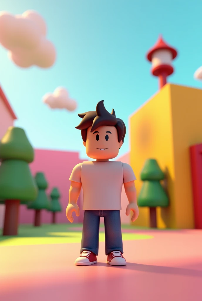 Make a noob Roblox character