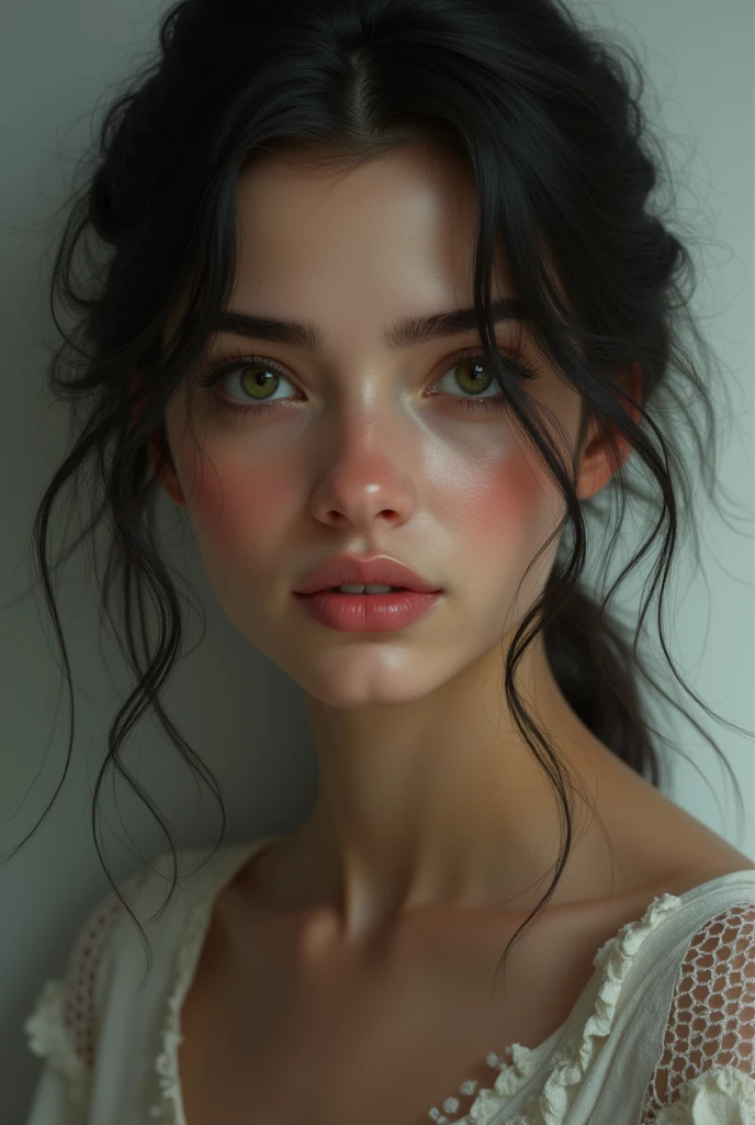 Generates a portrait of the candid Eréndira