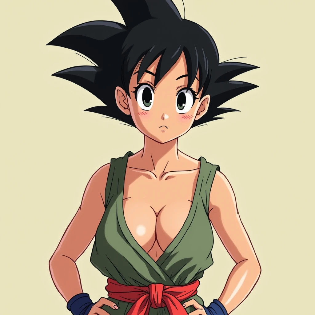 Generates naked videl from dragon ball