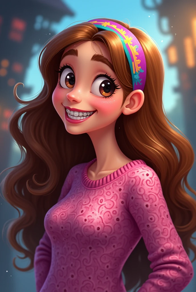 Me dê uma imagem da Mabel de gravity falls