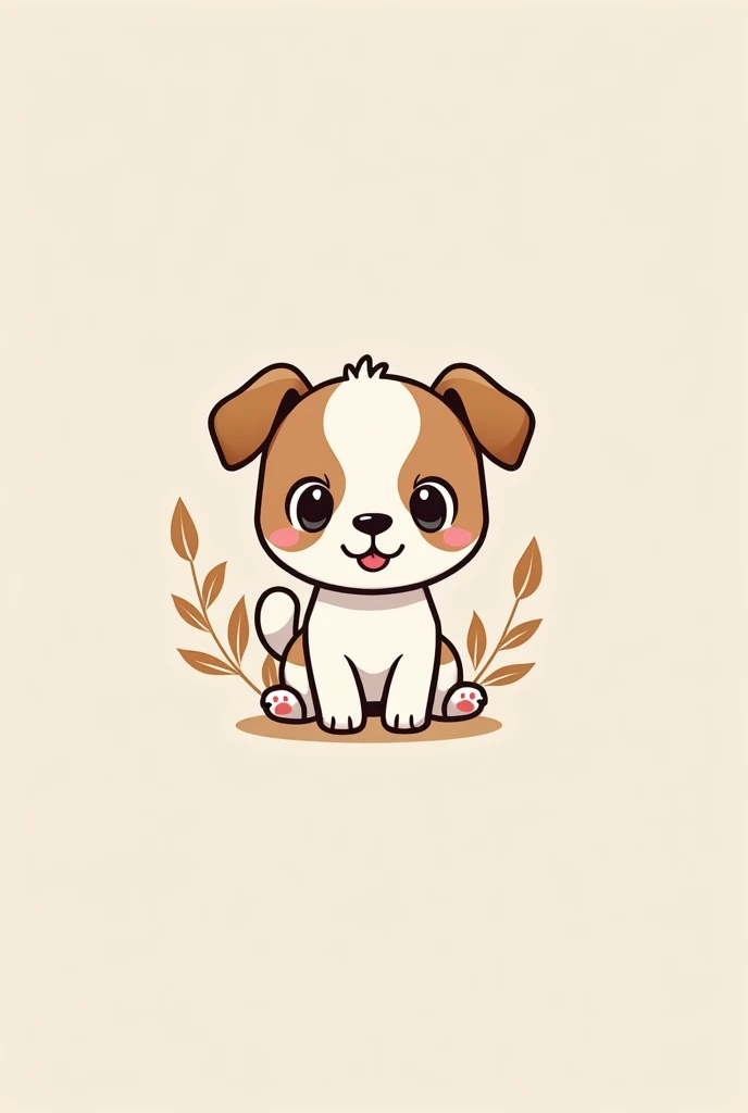 ((best quality)), ((masterpiece)), (detailed), generate a logo for a pet shop, use full creativity but less colors and shapes, make is cute and beautiful
