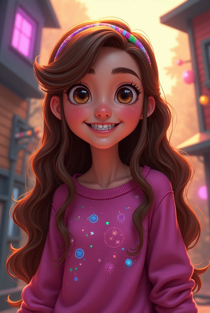 Me dê uma imagem da Mabel de gravity falls