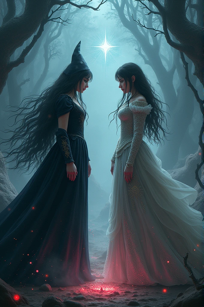 Twins,witch girl and princess they hate each other 