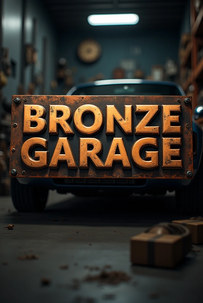 A profile picture with the text "bronze garage"
