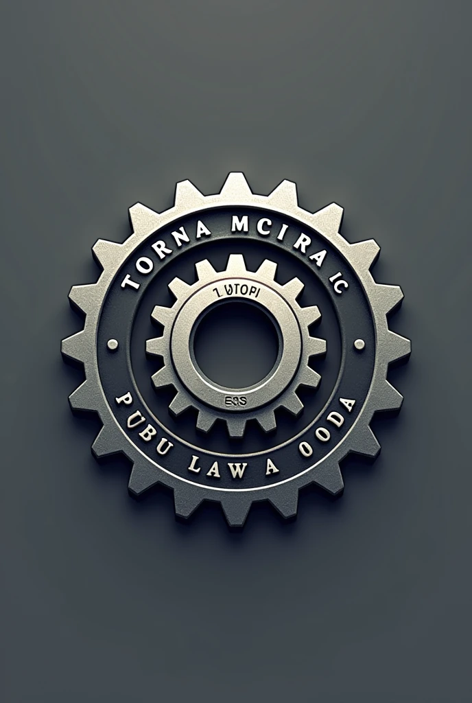 Logo design for my company Tornearia Moura 2005 with gear