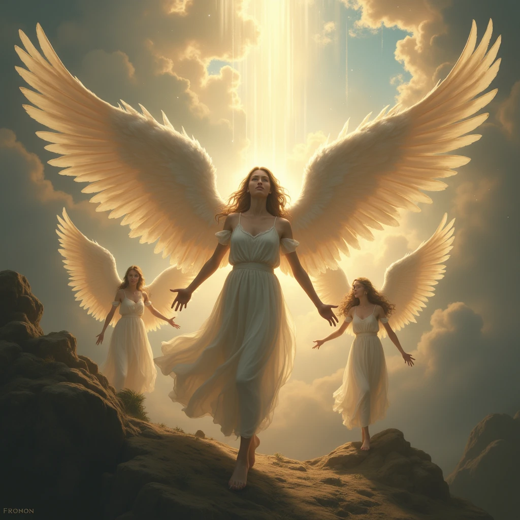 highlights spiritual struggle and divine intervention._

 
"These messenger angels are constantly working to fulfill God&#39;s plan., whether on missions of mercy or judgment."