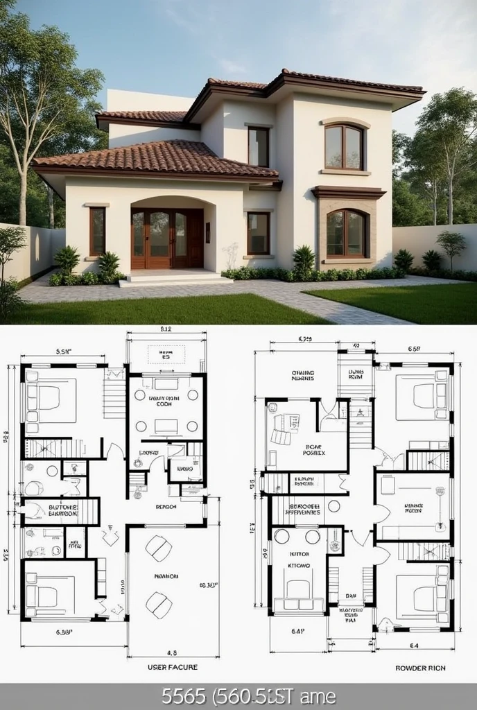 House Design for a 10 Marla Plot**
Plot Dimensions:
- Width (Frontage): 35 feet
- Length (Depth): 65 feet
Ground Floor Plan:
1. Entrance Porch/Car Porch:
- Size: 15 feet x 12 feet
- Location: Front side of the house, allows parking space for 1-2 cars.
2. Drawing Room (Guest Room):
- Size: 15 feet x 12 feet
- Location: Adjacent to the entrance, accessible from the main entrance hall.
3. Living Room (TV Lounge):
- Size: 20 feet x 15 feet
- Location: Centrally located, providing access to other parts of the house.
4. Dining Room:
- Size: 12 feet x 12 feet
- Location: Near the kitchen, adjacent to the living room.
5. Kitchen:
- Size: 10 feet x 12 feet
- Location: Next to the dining room for easy access.
6. Master Bedroom with Attached Bathroom:
- Size: 15 feet x 14 feet (Bedroom), 7 feet x 8 feet (Bathroom)
- Location: Towards the rear of the house, for privacy.
7. Guest Bedroom with Attached Bathroom:
- Size: 12 feet x 12 feet (Bedroom), 6 feet x 7 feet (Bathroom)
- Location: Near the front of the house, accessible from the living area.
8. Staircase:
- Size: 8 feet x 10 feet
- Location: Next to the living room, providing access to the upper floor.
9. Powder Room:
- Size: 5 feet x 6 feet
- Location: Near the entrance or living room for guest use.
10. Store Room:
- Size: 6 feet x 6 feet
- Location: Near the kitchen or under the staircase.
11. Backyard/Garden:
- Size: 15 feet x 10 feet
- Location: At the rear of the plot, can be used for gardening or a small outdoor seating area.