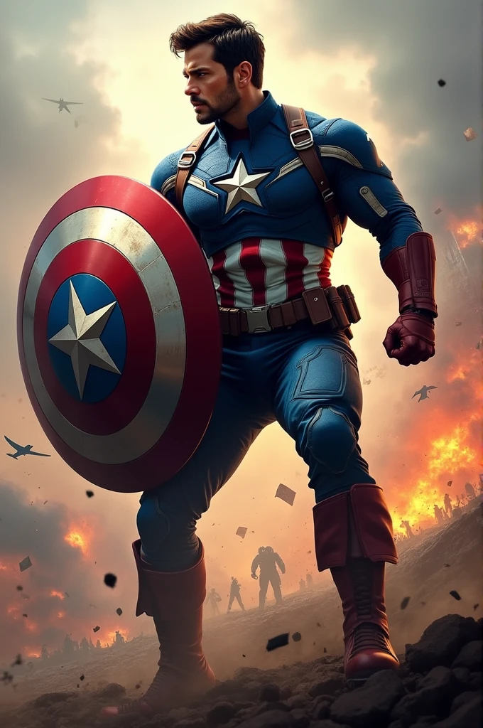 Hrithik Roshan as Captain America