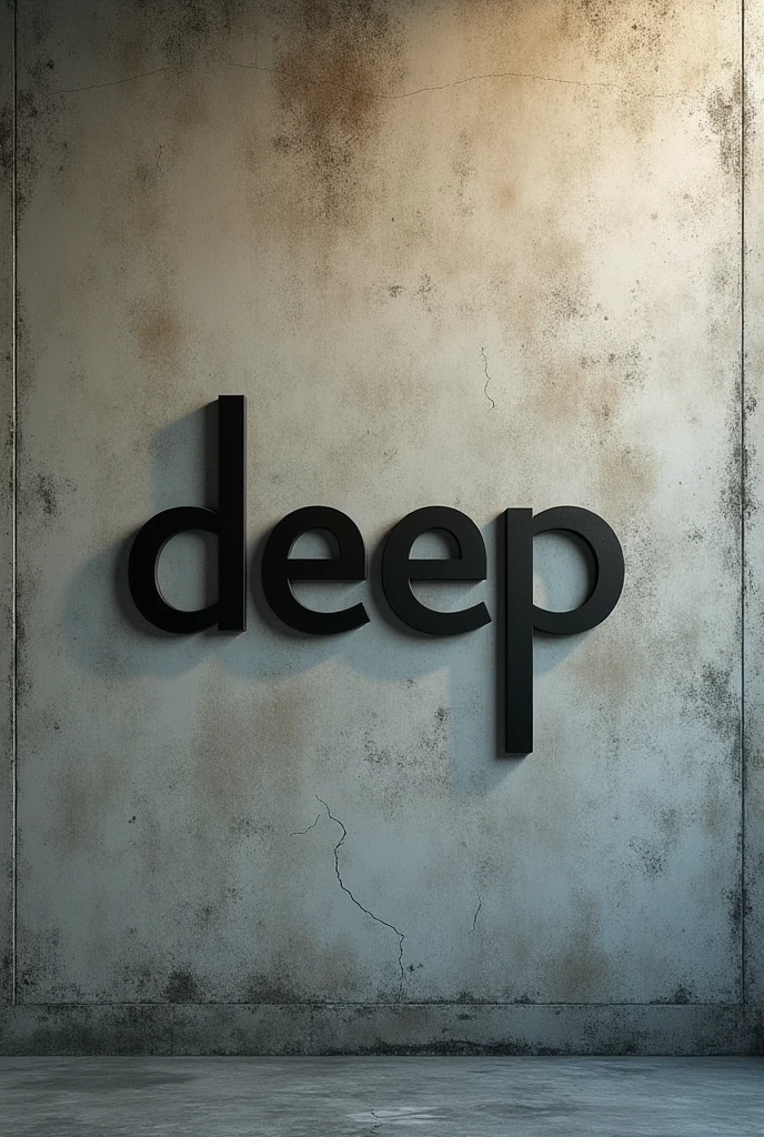 Deep's logo name write on the wall