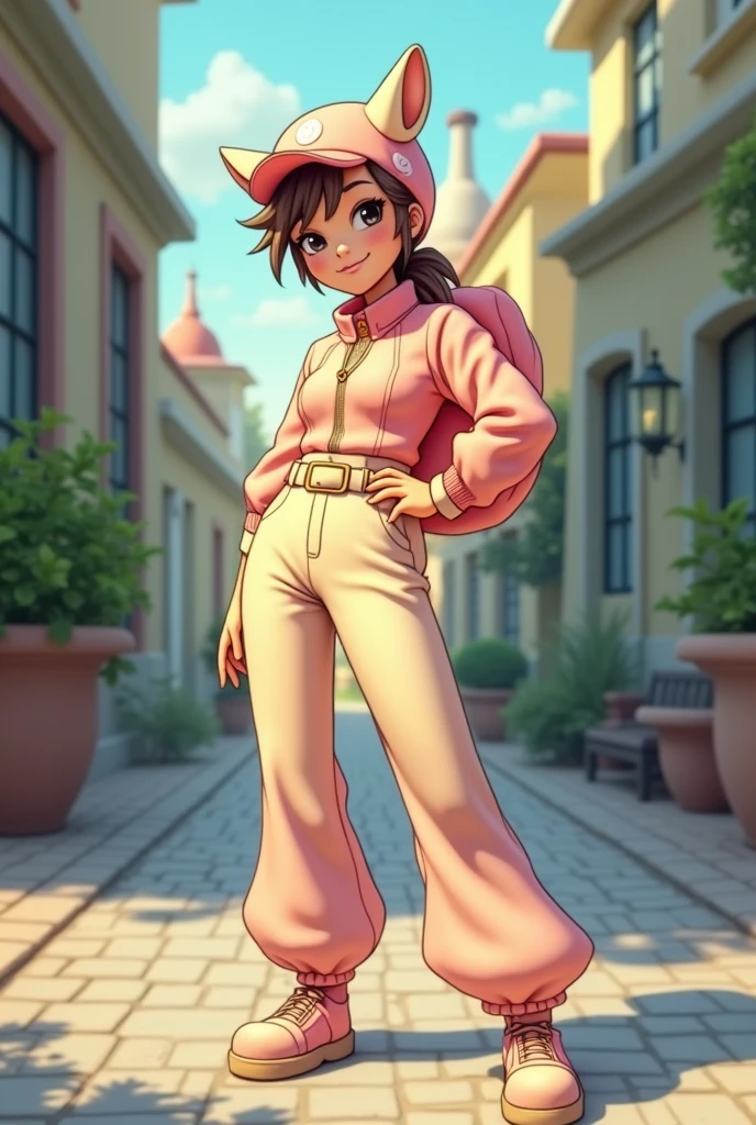 Change the color of the clothes to pink