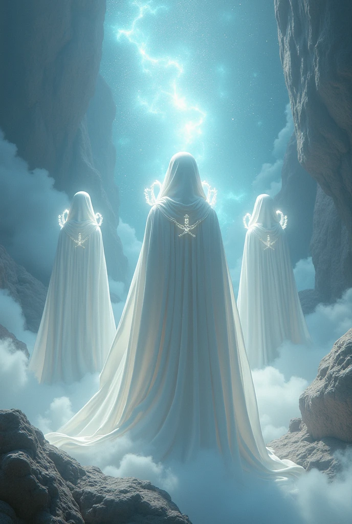 White Cloak Supernatural Celestials,  withouth People 