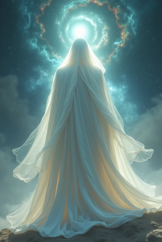 White Cloak of Celestial Supernatural Prophet, no people just the product