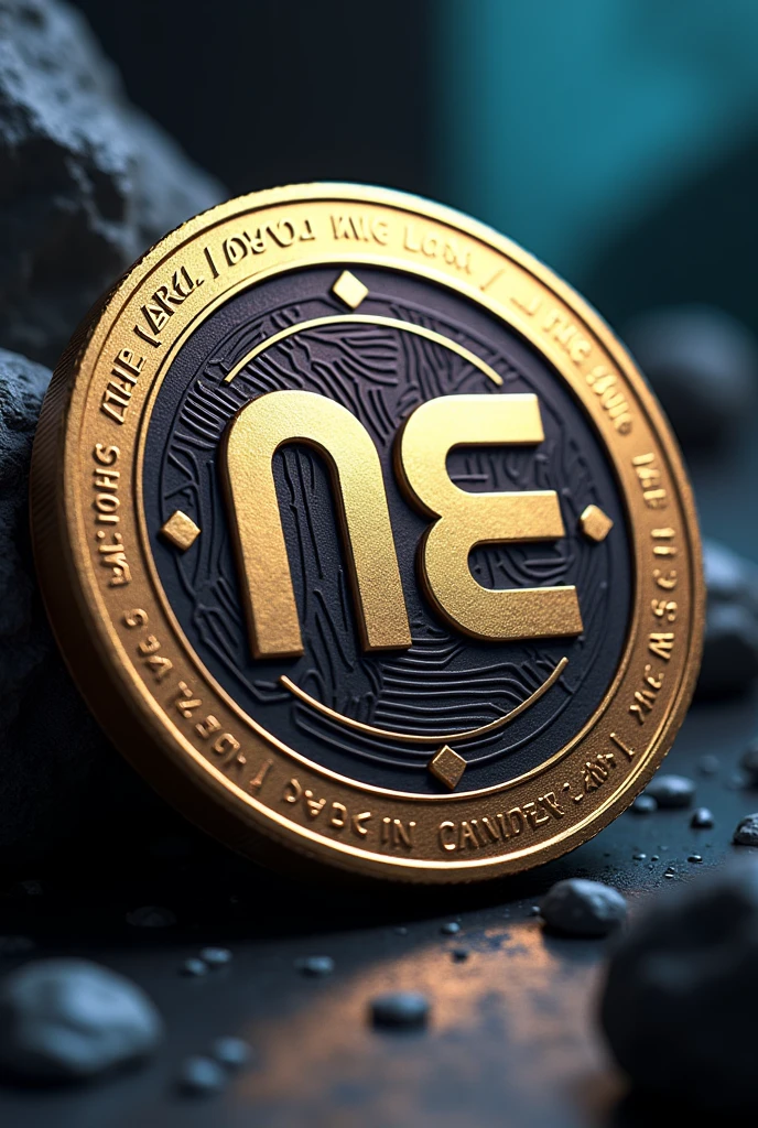 create a coin with a logo that says NEW ERA art