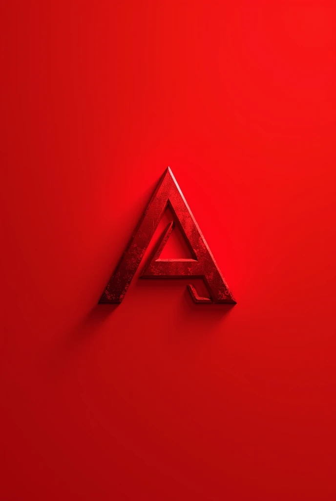 Red color theme logo Section "A"