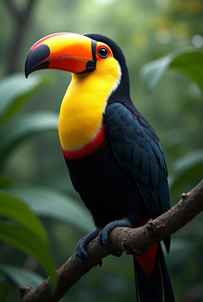 realistic toucan