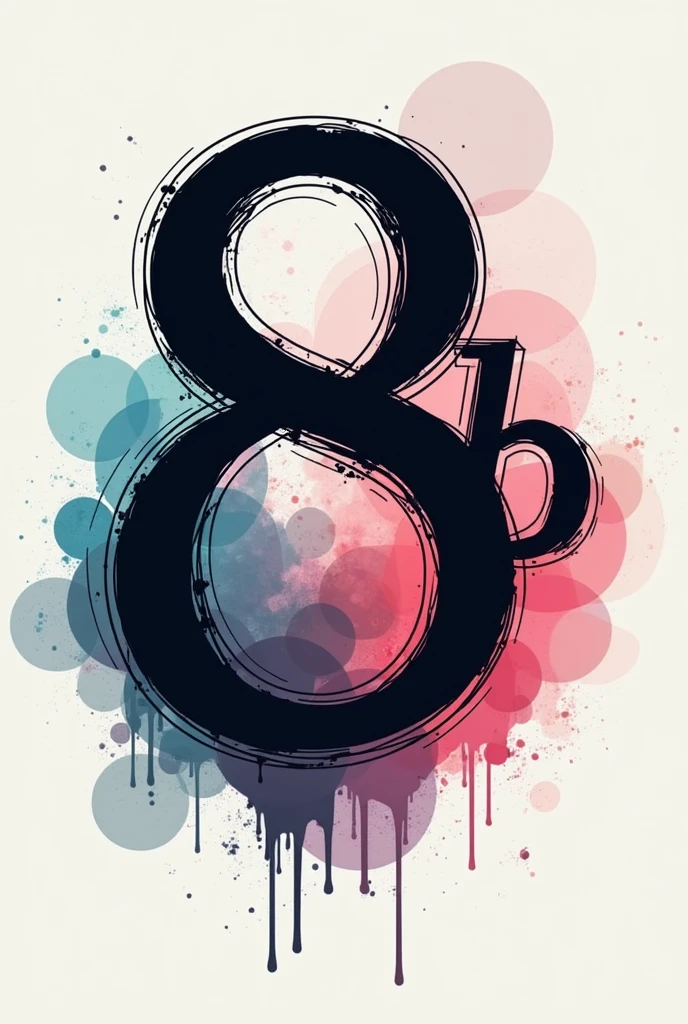 Symbol for shirt written 8B
