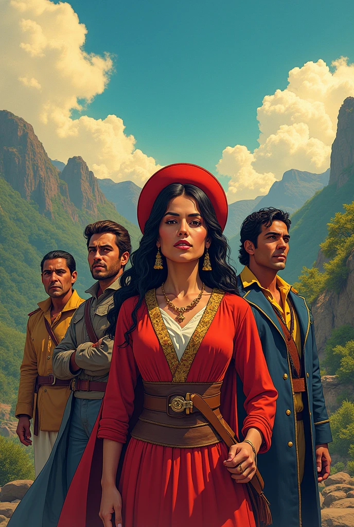 A comic book cover about the forgotten heroes of Bolivia