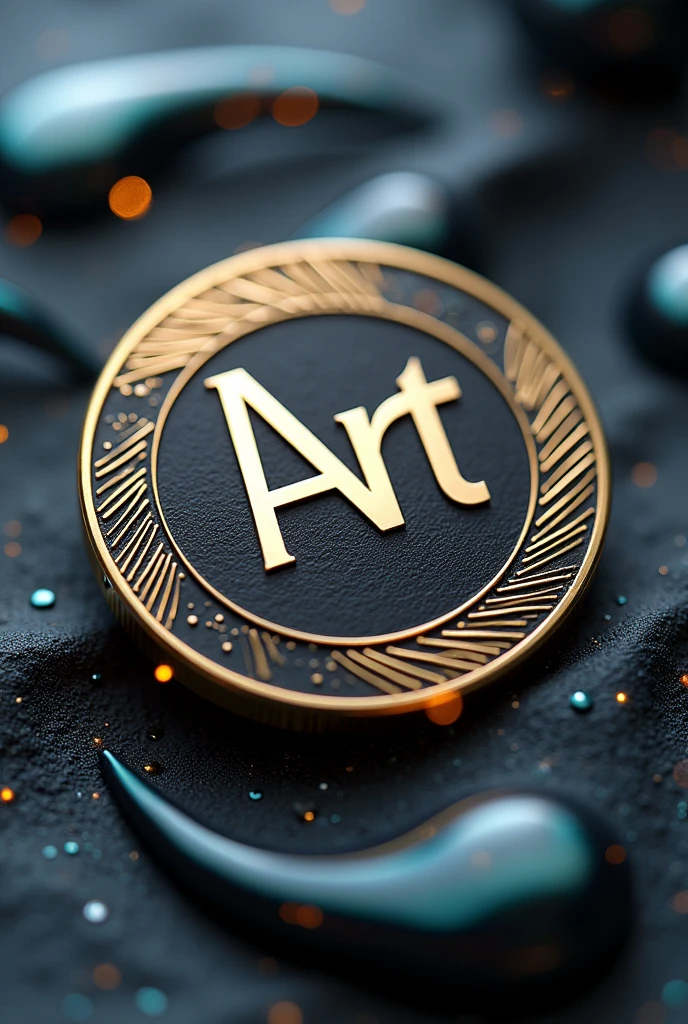 create a coin with a logo that says NEW ERA art
