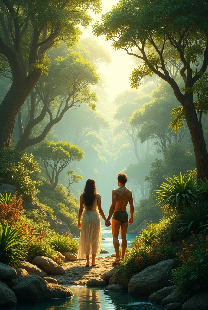 Make the Garden of Eden according to the Bible