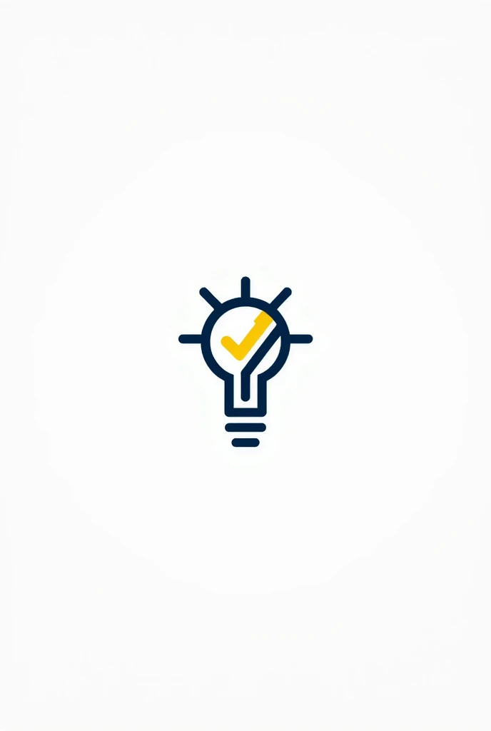 1. **Main symbol**:
- **forma**: The logo may include a stylized icon that combines a light bulb (representing ideas and innovation) e um circuit eletrônico, symbolizing technology. The lamp can be designed in a minimalist way, with intertwining lines, formando um circuit.
2. **fountain**:
- The name "becomes" can be written in a modern, sans-serif font, with clean and bold letters. A letra "I" can be stylized as the icon lamp, reinforcing the connection between the name and the symbol.
3. **colors**:
- **dark blue**: Represents trust and professionalism, ideal for a digital magazine.
- **yellow**: Used in lamp/circuit, symbolizes creativity and optimism.
- This palette creates an attractive contrast and communicates the idea of innovation.
4. **fund**:
- A white or soft gradient background helps logo elements stand out, maintaining a clean and modern appearance