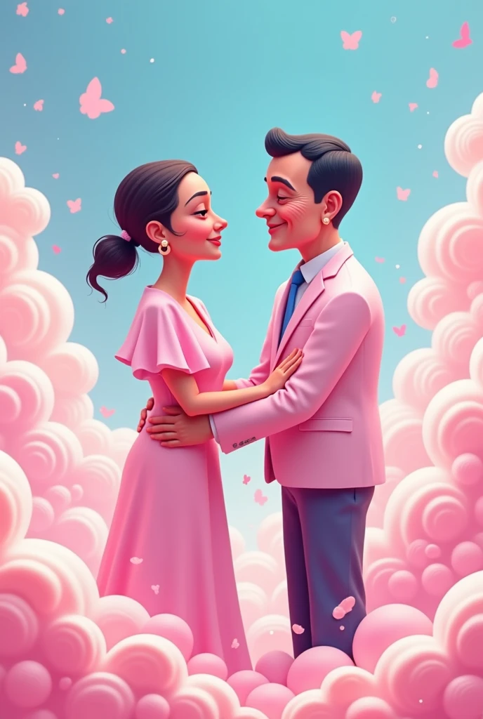 lula and bolsnoaro pink couple