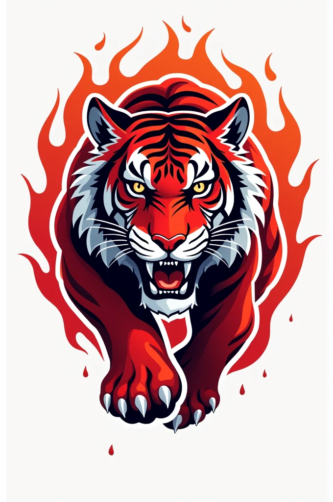 Red tiger logo