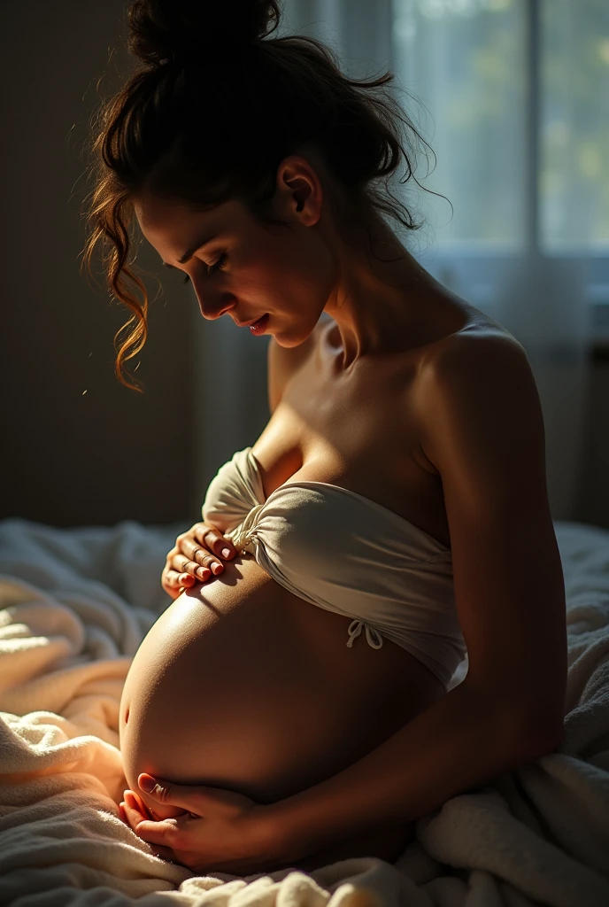 pregnant Woman in labor