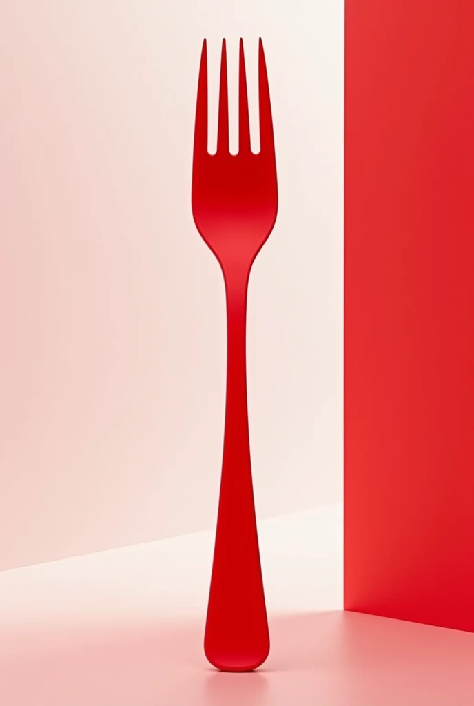 Red long fork