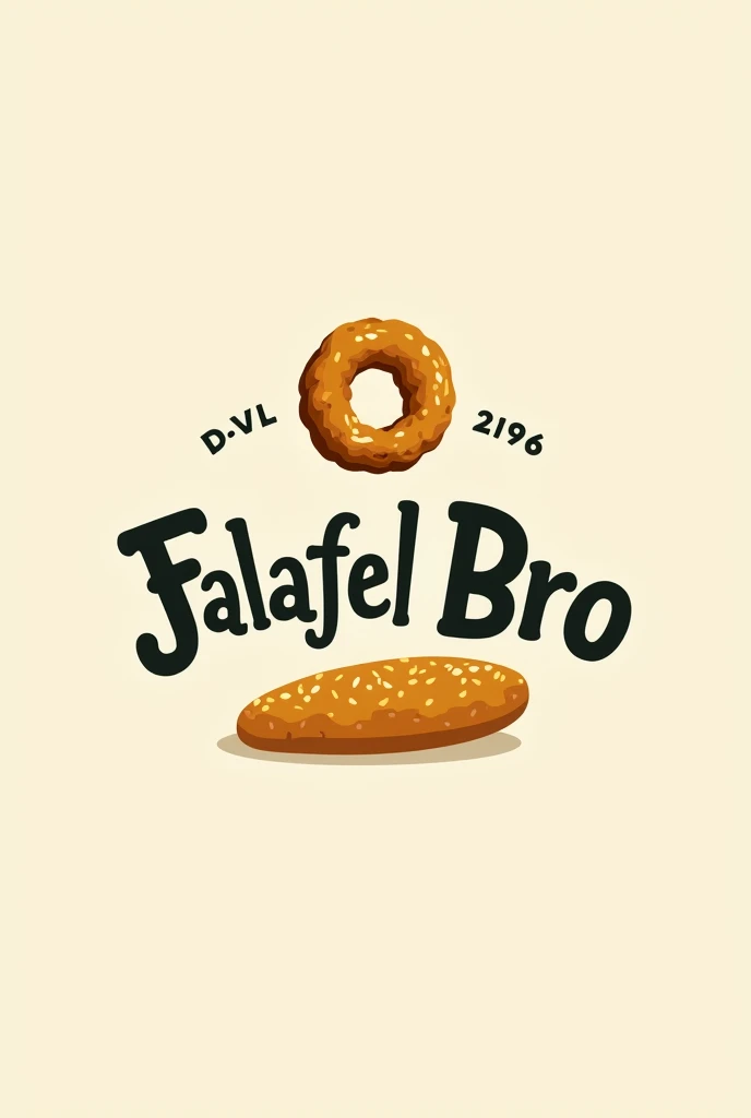 Create “Falafel bro” as a logo. The “o” of bro is supposed to be a falafel.
Everything dizent and a falafel roll as a picture Without people on the logo.
Just like that, just add a falafel roll under the bro