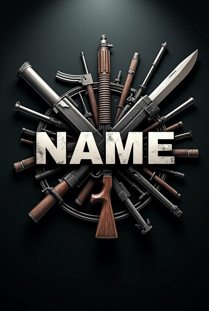 Logo with the name StyleS with weapons