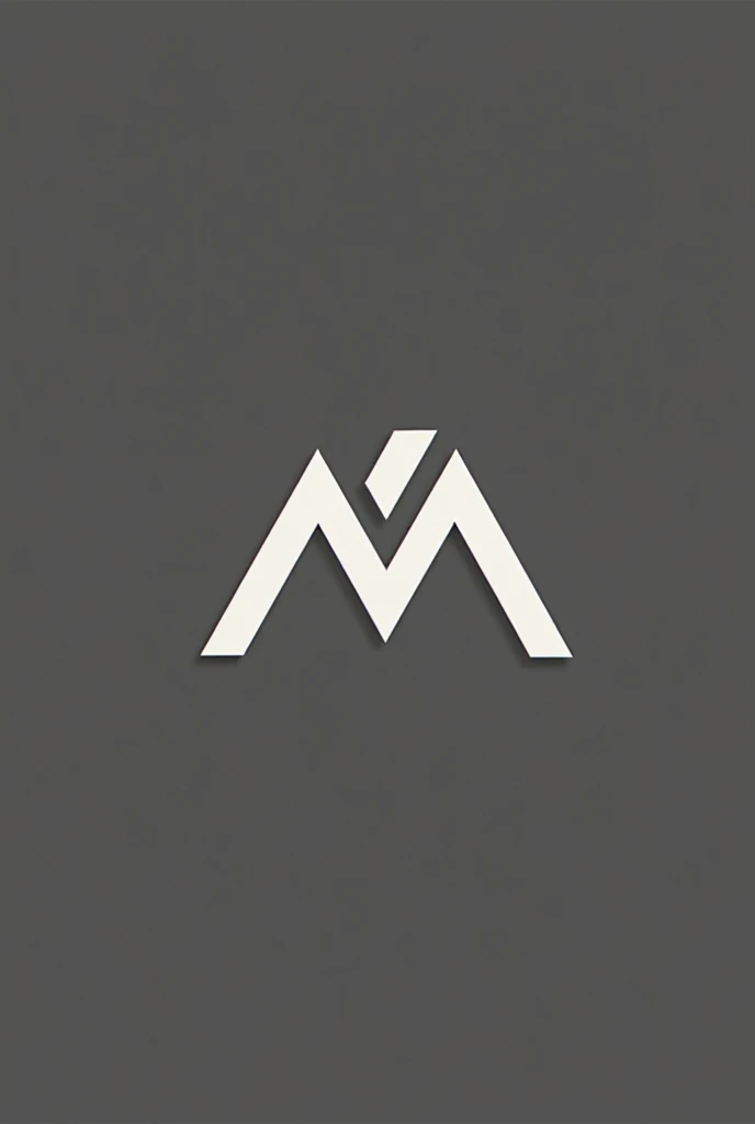 logo with easy and simple straight lines 
