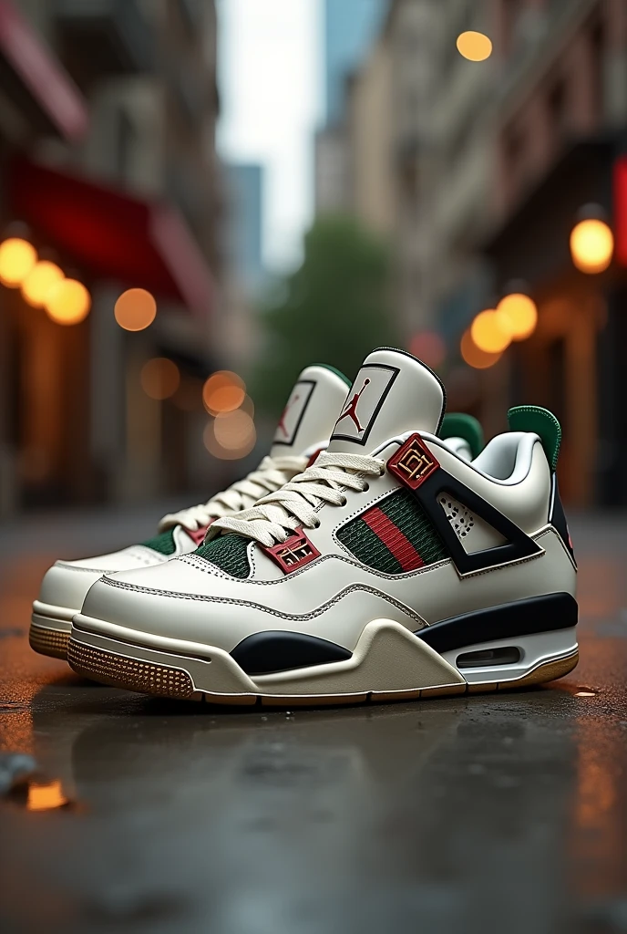 Jordan 4 Gucci shoe
