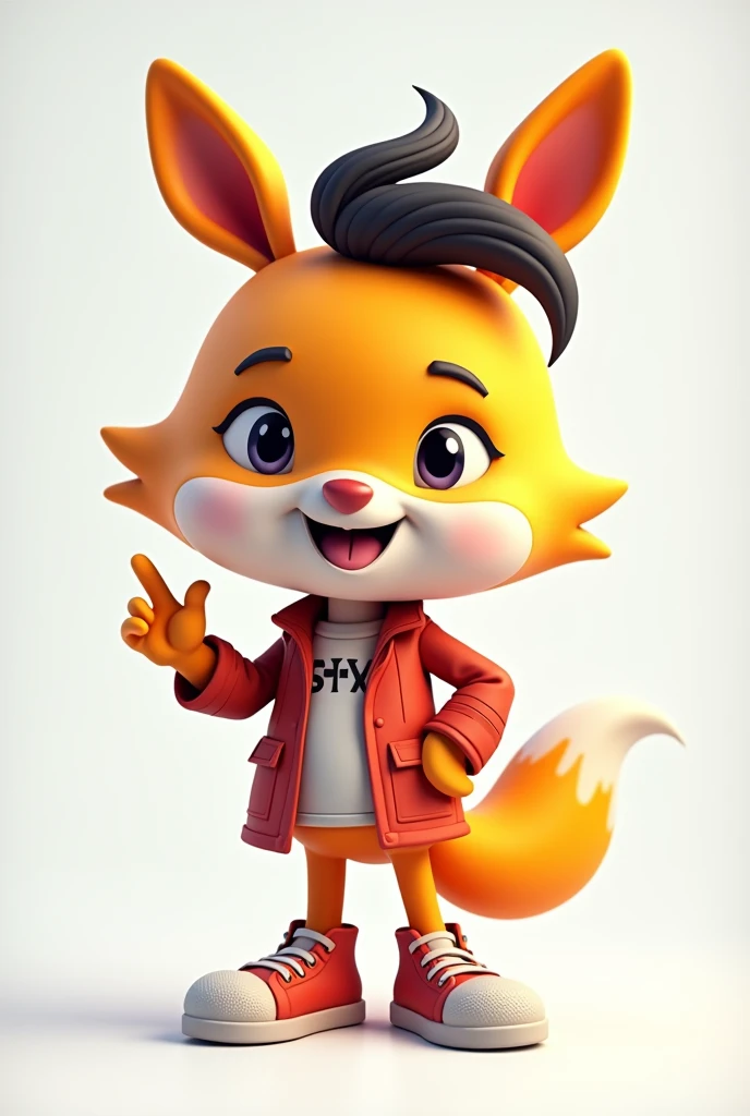 I run an advertising business called BURANO PUBLICIDAD. I would like to create a mascot that represents the values ​​of my brand in a fun and attractive way. The mascot must be friendly, creative and have a modern design.