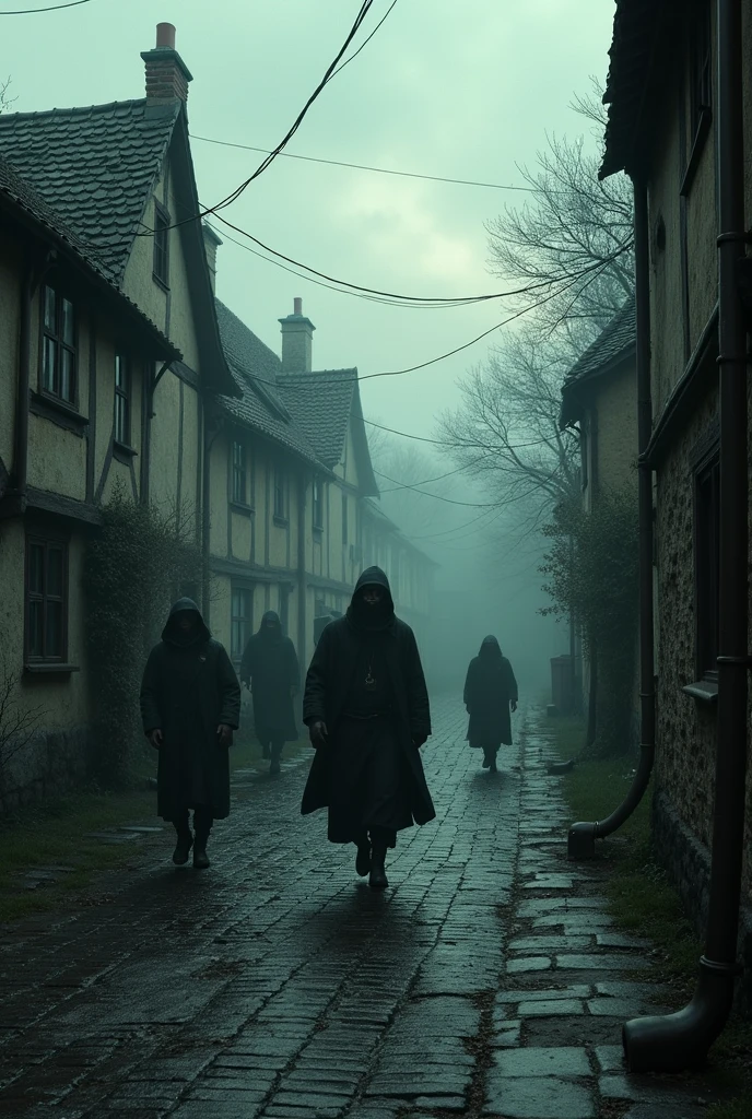 One day thieves entered the village