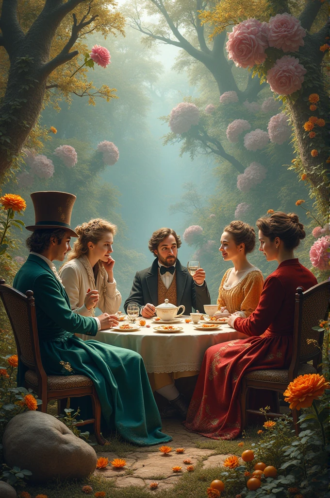 Authors in Wonderland