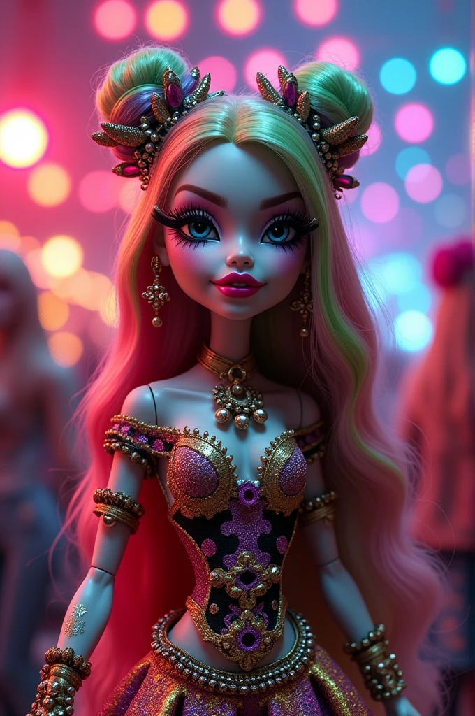 Make a Monster High doll inspired by Carnival