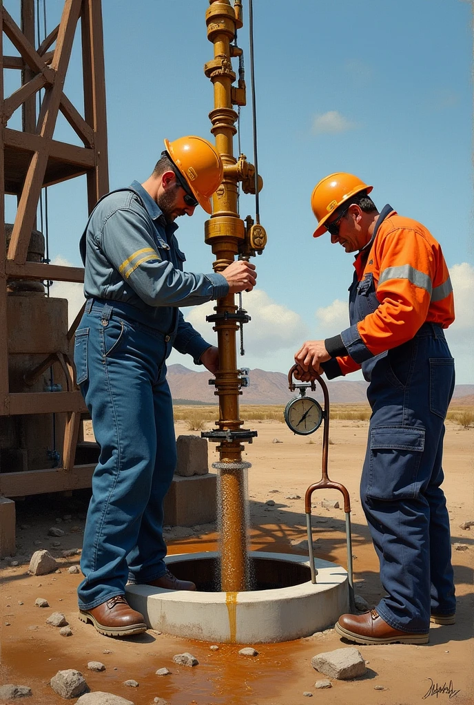 Oil well Sampling from a new well Representative sample
