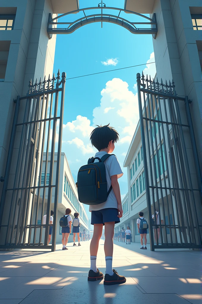 Genius Math Olympiad (in modern school gate)