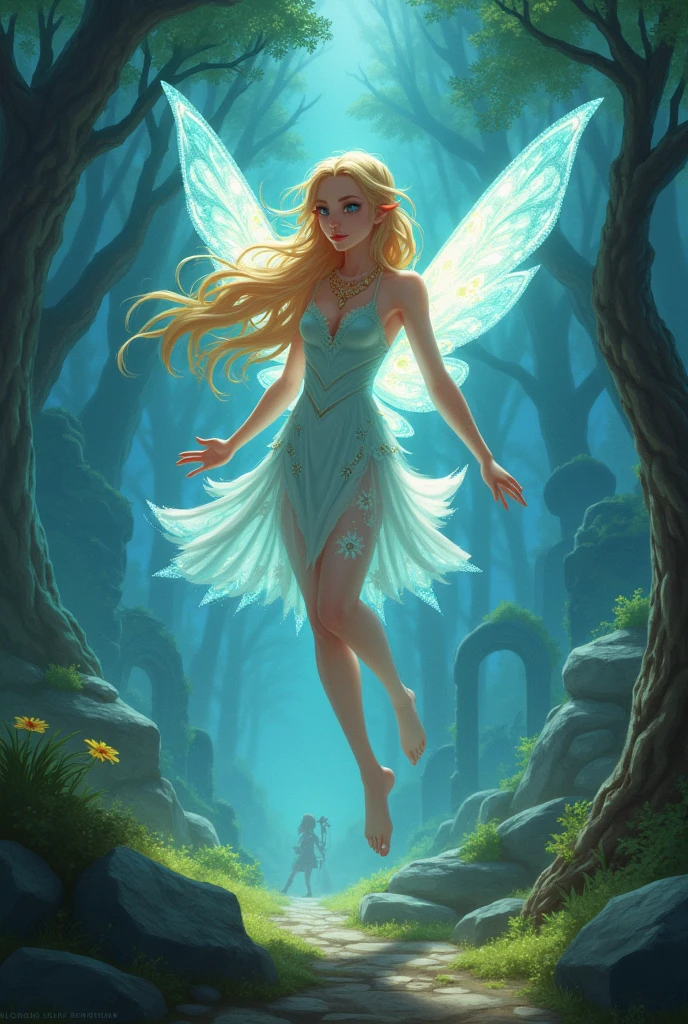 Une fée dans l'univers the legend of zelda