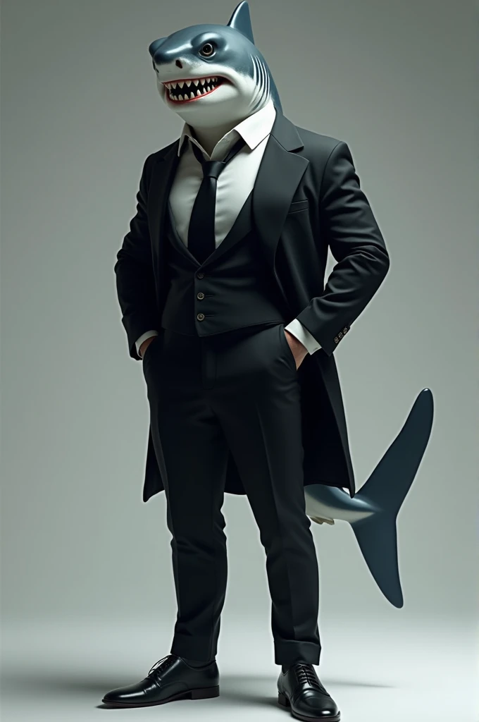 Spawn a shark in a suit
