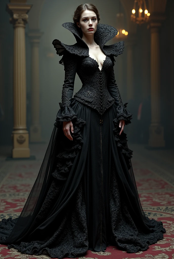 vampire ball gown