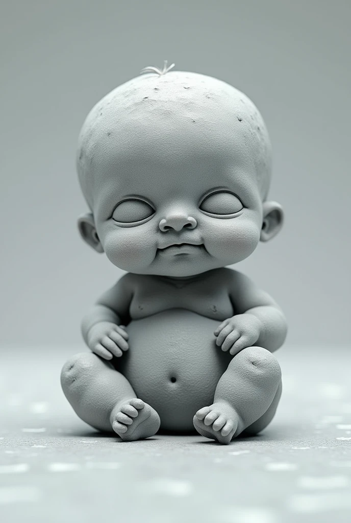 generate from the element barium of the periodic table a fragile, solid and soft silver-colored rocky baby