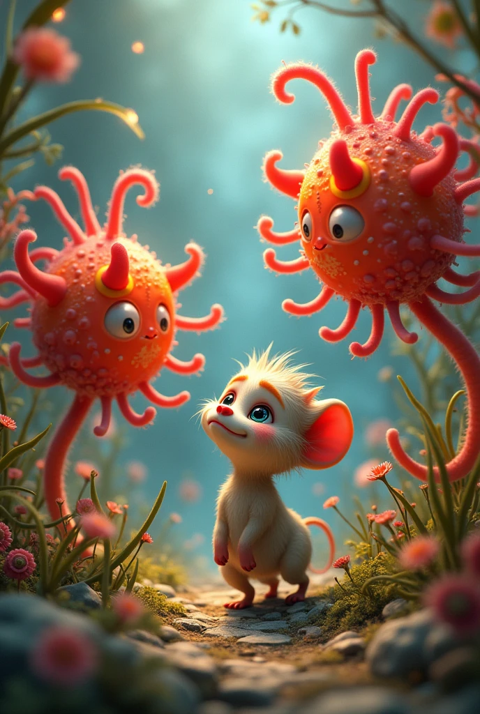 Chuchy and the red petyches