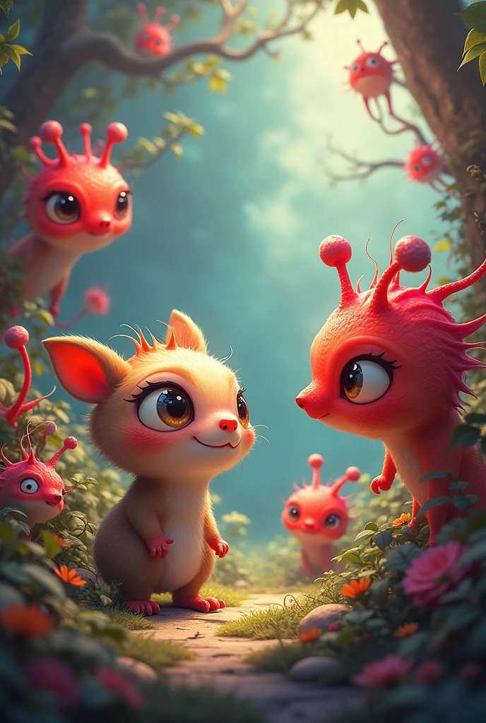 Chuchy and the red petyches