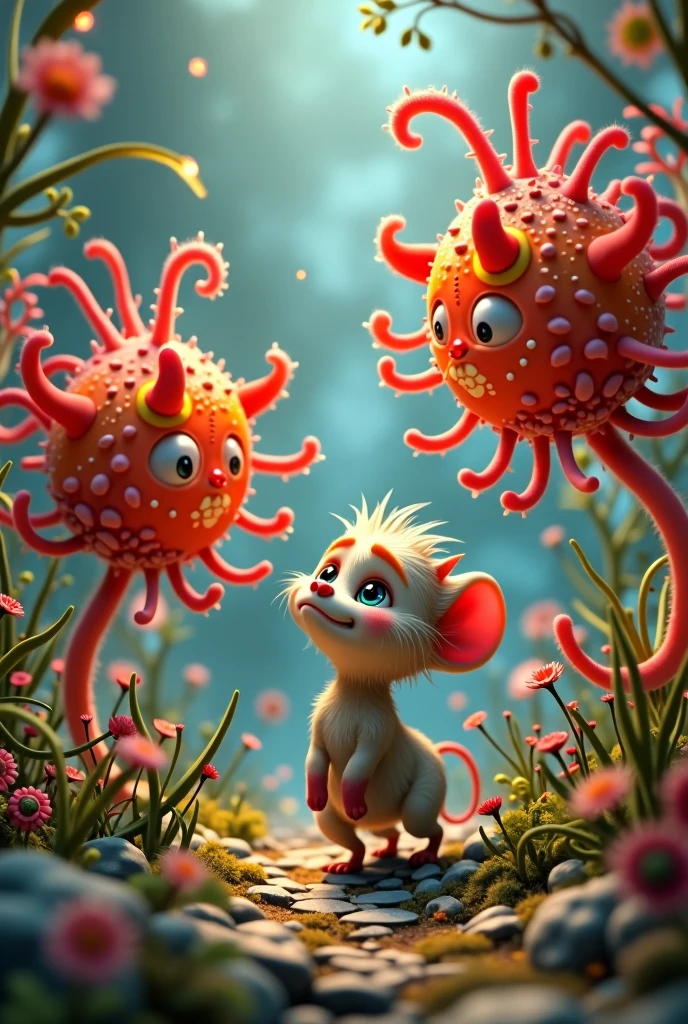 Chuchy and the red petyches