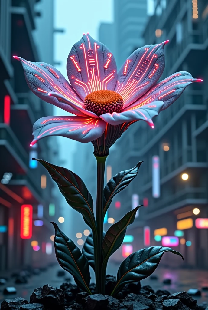 Cyberpunk Flower