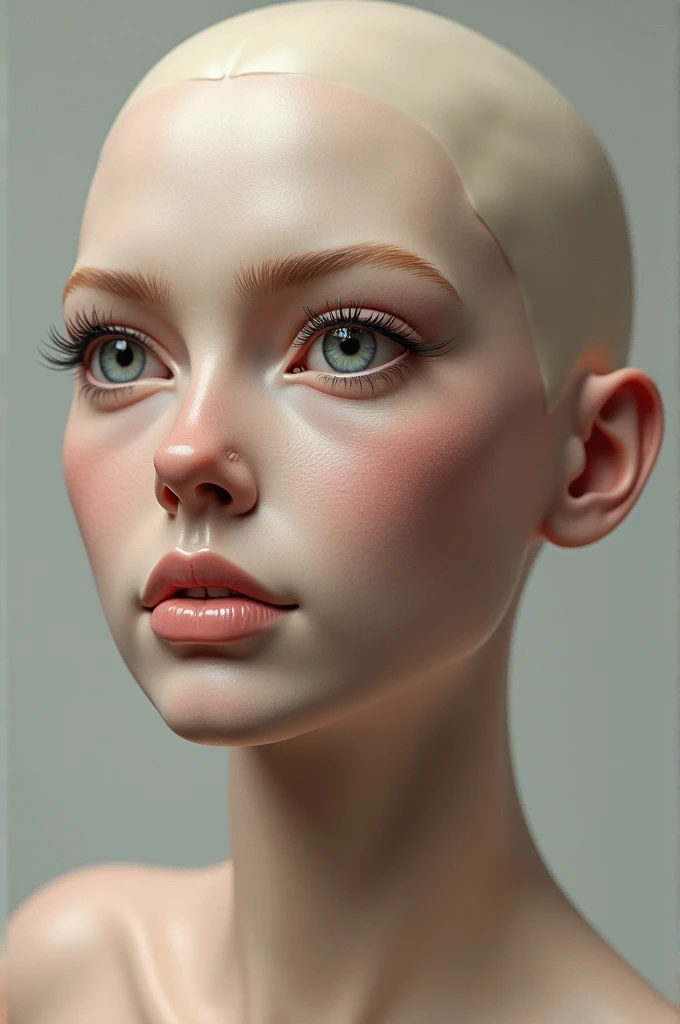 Realistic bust