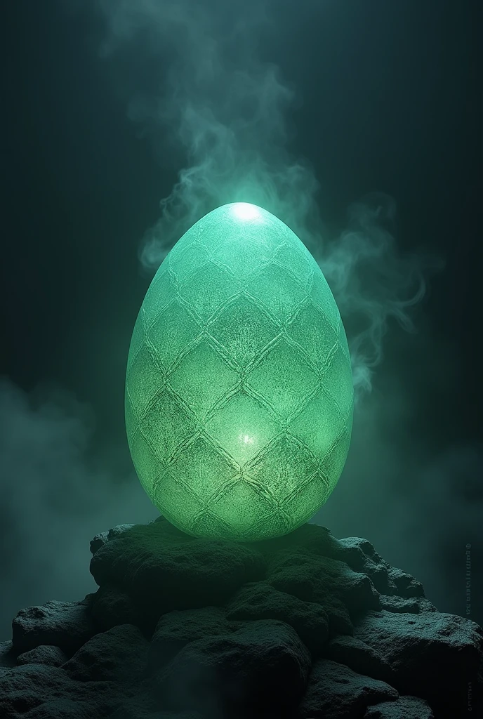 (photorealism:1.2), magic dragon egg. Inspired by Japan, dark and gloomy. magic egg. A single egg, just one egg.